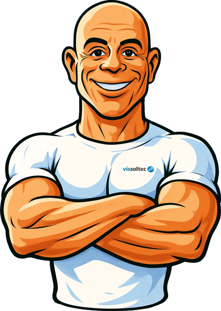 Meister-Pietro-Comicfigur von Vissoltec